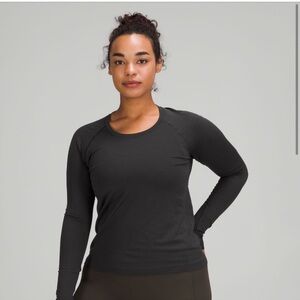 Lululemon swiftly Black Long Sleeve race length